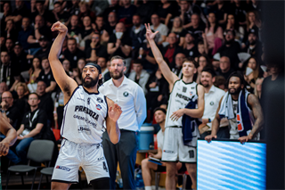 2. semifinále TIPOS SBL: BC Prievidza - Patrioti Levice 75:94 (Vladimír Králik)