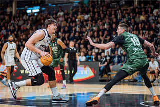 2. semifinále TIPOS SBL: BC Prievidza - Patrioti Levice 75:94 (Vladimír Králik)
