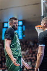 2. semifinále TIPOS SBL: BC Prievidza - Patrioti Levice 75:94 (Vladimír Králik)
