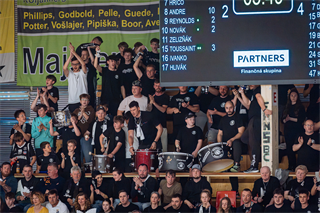 2. semifinále TIPOS SBL: BC Prievidza - Patrioti Levice 75:94 (Vladimír Králik)