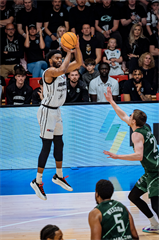 2. semifinále TIPOS SBL: BC Prievidza - Patrioti Levice 75:94 (Vladimír Králik)