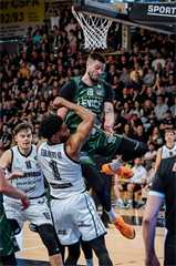 2. semifinále TIPOS SBL: BC Prievidza - Patrioti Levice 75:94 (Vladimír Králik)