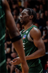 2. semifinále TIPOS SBL: BC Prievidza - Patrioti Levice 75:94 (Vladimír Králik)
