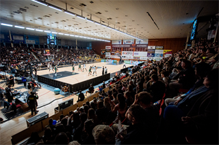 2. semifinále TIPOS SBL: BC Prievidza - Patrioti Levice 75:94 (Vladimír Králik)