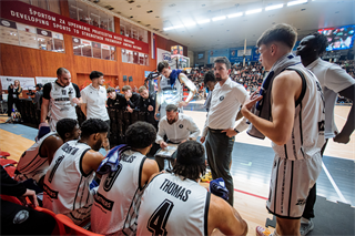 2. semifinále TIPOS SBL: BC Prievidza - Patrioti Levice 75:94 (Vladimír Králik)