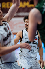 2. semifinále TIPOS SBL: BC Prievidza - Patrioti Levice 75:94 (Vladimír Králik)