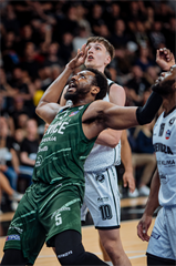 2. semifinále TIPOS SBL: BC Prievidza - Patrioti Levice 75:94 (Vladimír Králik)