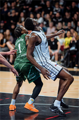2. semifinále TIPOS SBL: BC Prievidza - Patrioti Levice 75:94 (Vladimír Králik)