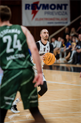 2. semifinále TIPOS SBL: BC Prievidza - Patrioti Levice 75:94 (Vladimír Králik)