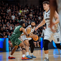 2. semifinále TIPOS SBL: BC Prievidza - Patrioti Levice 75:94 (Vladimír Králik)