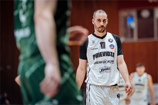2. semifinále TIPOS SBL: BC Prievidza - Patrioti Levice 75:94 (Vladimír Králik)