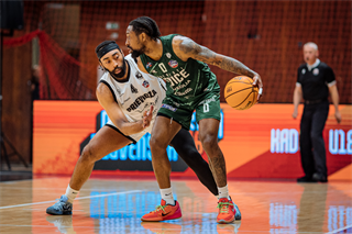 2. semifinále TIPOS SBL: BC Prievidza - Patrioti Levice 75:94 (Vladimír Králik)