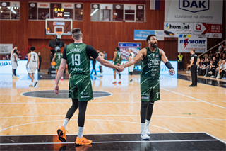 2. semifinále TIPOS SBL: BC Prievidza - Patrioti Levice 75:94 (Vladimír Králik)