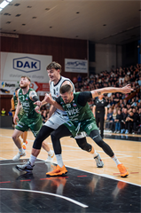 2. semifinále TIPOS SBL: BC Prievidza - Patrioti Levice 75:94 (Vladimír Králik)