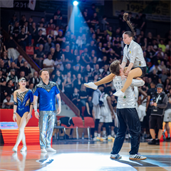 2. semifinále TIPOS SBL: BC Prievidza - Patrioti Levice 75:94 (Vladimír Králik)