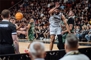 2. semifinále TIPOS SBL: BC Prievidza - Patrioti Levice 75:94 (Vladimír Králik)