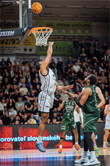 2. semifinále TIPOS SBL: BC Prievidza - Patrioti Levice 75:94 (Vladimír Králik)