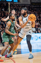 2. semifinále TIPOS SBL: BC Prievidza - Patrioti Levice 75:94 (Vladimír Králik)
