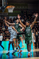 2. semifinále TIPOS SBL: BC Prievidza - Patrioti Levice 75:94 (Vladimír Králik)