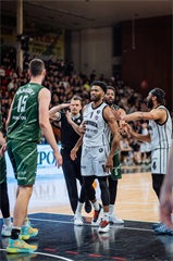 2. semifinále TIPOS SBL: BC Prievidza - Patrioti Levice 75:94 (Vladimír Králik)