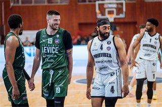 2. semifinále TIPOS SBL: BC Prievidza - Patrioti Levice 75:94 (Vladimír Králik)