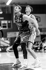 2. semifinále TIPOS SBL: BC Prievidza - Patrioti Levice 75:94 (Vladimír Králik)