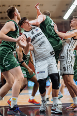 2. semifinále TIPOS SBL: BC Prievidza - Patrioti Levice 75:94 (Vladimír Králik)