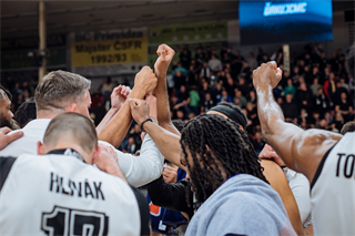 2. semifinále TIPOS SBL: BC Prievidza - Patrioti Levice 75:94 (Vladimír Králik)