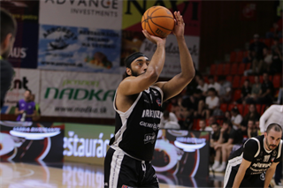 4. semifinále TIPOS SBL: BC Prievidza : Patrioti Levice 66:77 (Ladislav Szibilla)