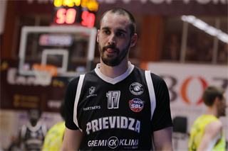 4. semifinále TIPOS SBL: BC Prievidza : Patrioti Levice 66:77 (Ladislav Szibilla)
