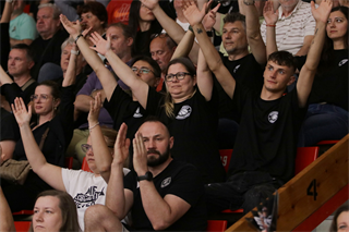4. semifinále TIPOS SBL: BC Prievidza : Patrioti Levice 66:77 (Ladislav Szibilla)