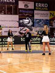 4. semifinále TIPOS SBL: BC Prievidza - Patrioti Levice 66:77 (Dávid Bakos, Michal Huba)