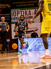 4. semifinále TIPOS SBL: BC Prievidza - Patrioti Levice 66:77 (Dávid Bakos, Michal Huba)