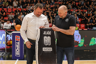 4. semifinále TIPOS SBL: BC Prievidza - Patrioti Levice 66:77 (Dávid Bakos, Michal Huba)