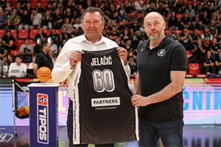 4. semifinále TIPOS SBL: BC Prievidza - Patrioti Levice 66:77 (Dávid Bakos, Michal Huba)