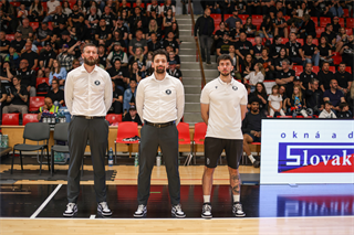 4. semifinále TIPOS SBL: BC Prievidza - Patrioti Levice 66:77 (Dávid Bakos, Michal Huba)