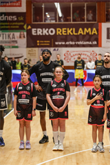 4. semifinále TIPOS SBL: BC Prievidza - Patrioti Levice 66:77 (Dávid Bakos, Michal Huba)