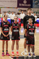 4. semifinále TIPOS SBL: BC Prievidza - Patrioti Levice 66:77 (Dávid Bakos, Michal Huba)