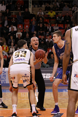 20. Kolo Niké SBL: BC Prievidza - Spišskí Rytieri 71:75 (foto: Ladislav Szibilla)
