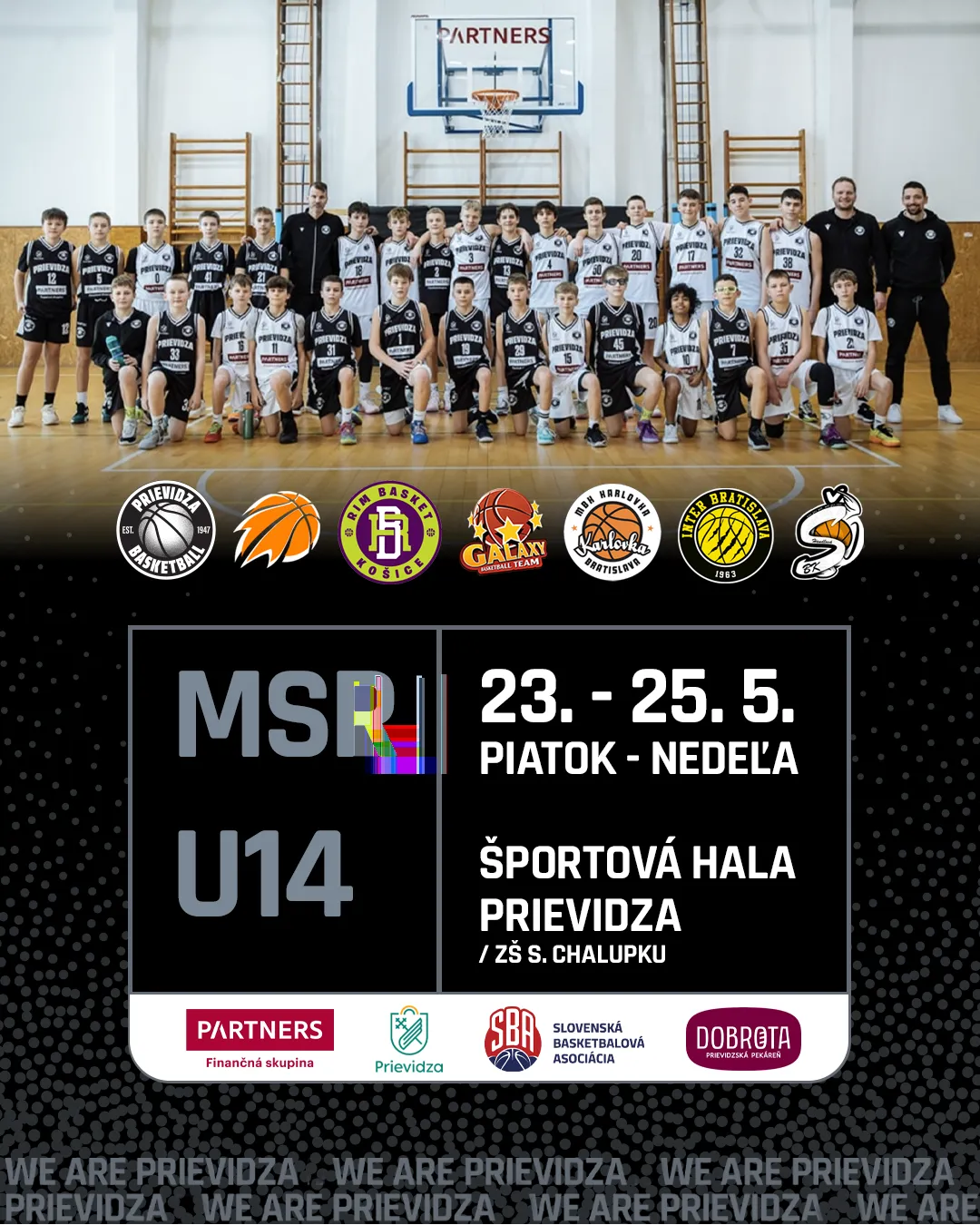 Program Majstrovstiev Slovenska U14 v Prievidzi 1 msr u14 final 4 5