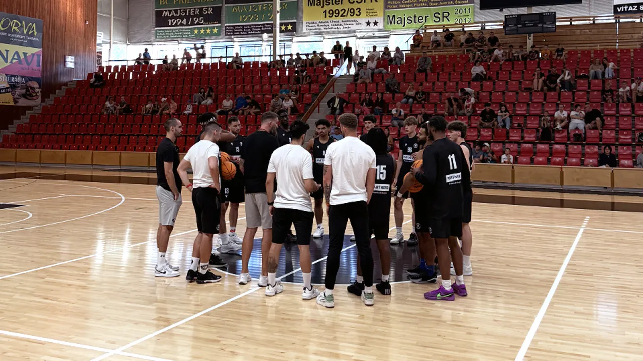 Cestujeme na turnaj do Brna, prvým súperom je pražská Slavia 1 trening bc prievidza