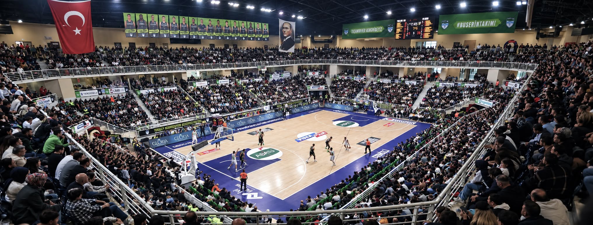 Európska výzva sa začína. V Turecku čelíme premožiteľovi Eurocupového Tofaşu 1 Yukatel Denizli arena